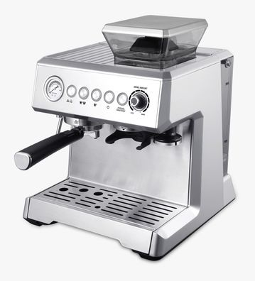 Rupa Siebträger-Espressomaschine / Kaffeemaschine RP7301 - Edelstahl