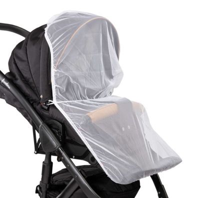 Universal Kinderwagen Moskitonetz WEISS