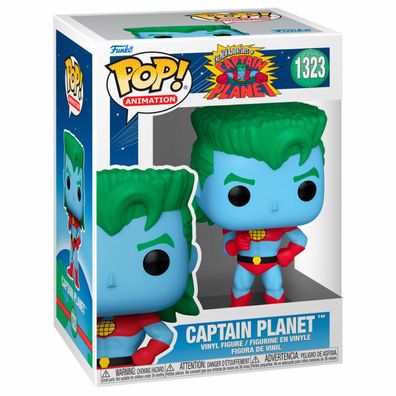Captain Planet POP! Animation Figur Captain Planet 9 cm