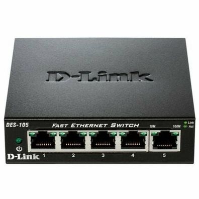 D-LINK DLINK Switch DES-105 DES105 (DES-105 E) (DES105 E)