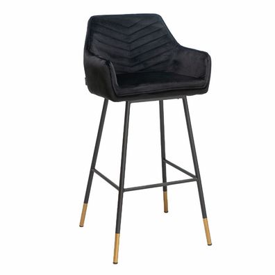 Design Barhocker Tresenhocker Sera V Gestell schwarz
