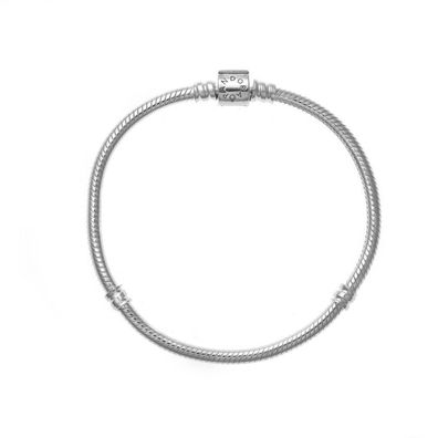 Silbernes Armband mit Anhänger 598816C00 - Länge: 17 cm