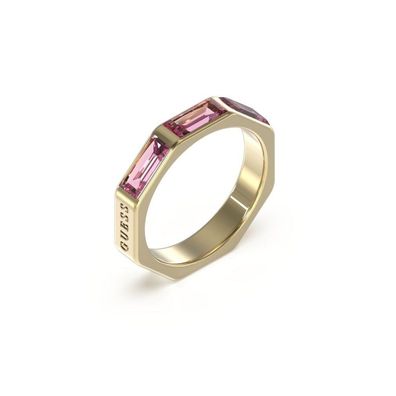 Dezenter Ring mit rosa Zirkonia JUBR03174JWYGFC - Ring: 52 mm