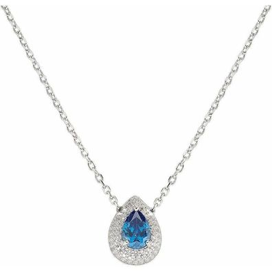 Charmante Sterling Silber Halskette mit Diamanten Clgobblbz (Kette, Anhänger)