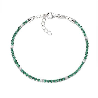 Silberarmband mit Zirkonen Tennis BT7BBVE16