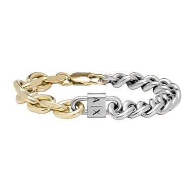 Zeitloses zweifarbiges Herrenarmband AXG0115710