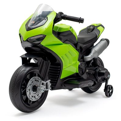 Baby Mix Supersport Elektromotorrad grün