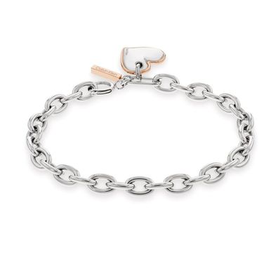 Modernes Bicolor-Stahlarmband Captivate 35000296