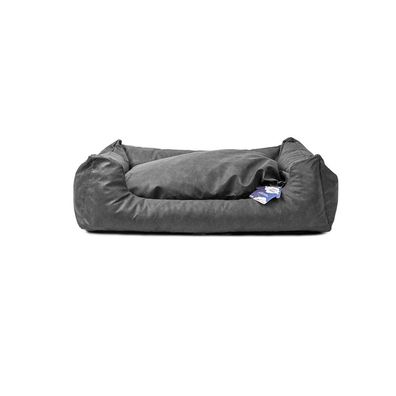 Let's Sleep Sweet Dreams Hundekorb Mit Kissen XL Anthrazit
