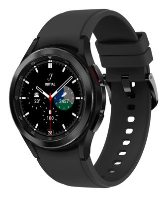 Samsung Galaxy Watch4 Classic - 42 mm - schwarz - intelligente Uhr mit Ridge Sp... ->