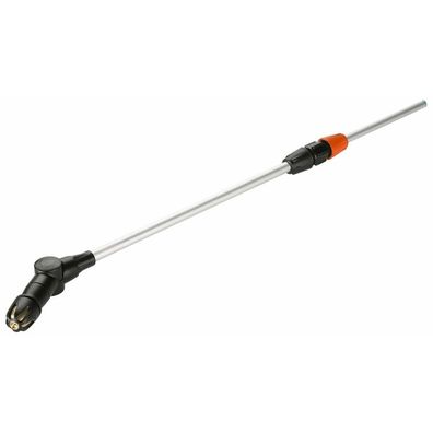Drucksprüher Teleskoprohr (schwarz/orange)