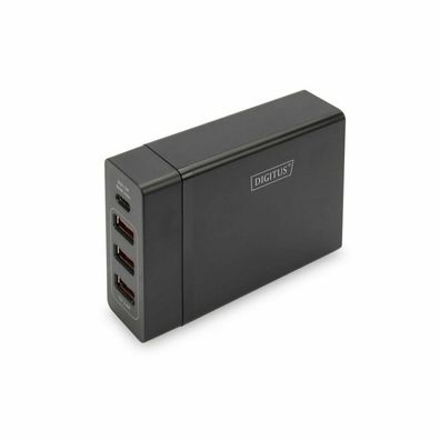 4-Port Universal USB-Ladeadapter (schwarz)