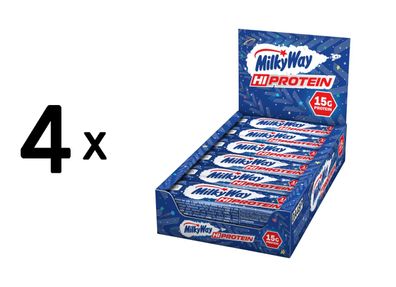 4 x Mars Protein MilkyWay High Protein Bar (12x50g) Milk Chocolate