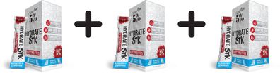 3 x 5% Nutrition Hydrate - Legendary Series Stick Packs, Blueberry Lemonade - 10 x 9g