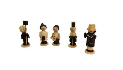 Miniaturfigur Holzfiguren Laternenkinder Höhe=26cm NEU Seiffen Erzgebirge Dekora
