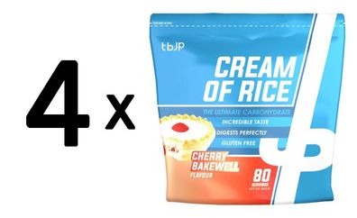 4 x Trained by JP Cream of Rice, Cherry Bakewell - 2000g