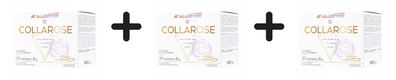 3 x Allnutrition AllDeynn Collarose, Raspberry Wild Strawberry - 30 x 6g