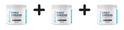 3 x Revive Daily Greens, Chocolate - 260g