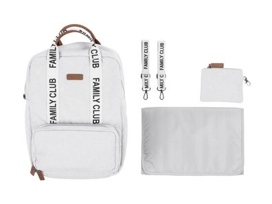 Childhome Wickelrucksack offwhite