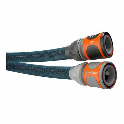 Textilschlauch Liano Xtreme 3/4", 20 Meter (dunkelgrau/orange, Modell 2023)
