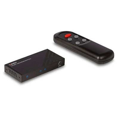 2-Port HDMI Switch 2.1 8K60 HDR (schwarz)