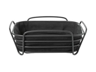 BLOMUS Brotkorb Delara 25x25x9,3cm schwarz