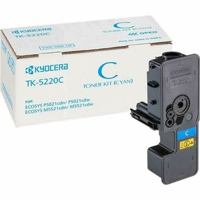 Kyocera Cartridge TK-5220 TK5220 Cyan (1T02R9CNL1)