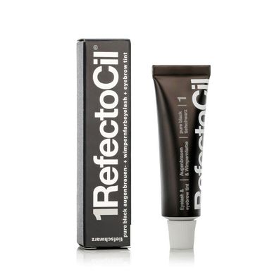 Wimpern- und Augenbrauenfarbe henna do brwi i rz&#63; 1 Pure Black 15ml