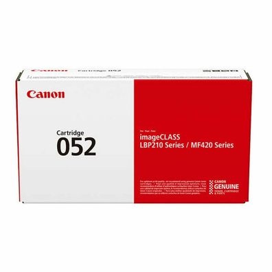 Canon Cartridge CRG 052 Black Schwarz (2199C002)