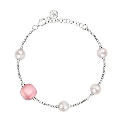 Silberarmband mit Perlen Gemma Perla SATC09