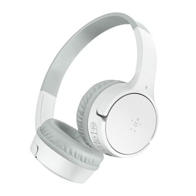 Belkin Soundform Mini-On-Ear Kinder Kopfhörer weiß AUD002btWH