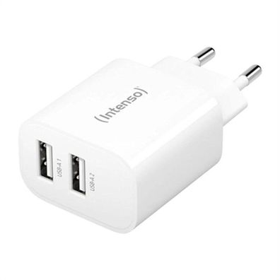 Intenso Power Adapter W24AA weiß 2x USB-A 24W