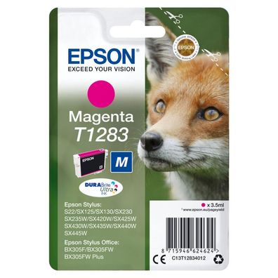 Epson Tintenpatrone magenta DURABrite T 128 T 1283