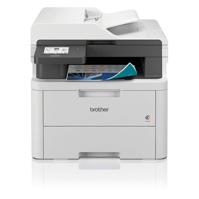 brother DCP-L3560CDW 3 in 1 Farblaser-Multifunktionsdrucker grau
