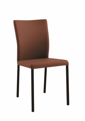 Design Stuhl Esszimmerstuhl Daimo 1 Gestell schwarz