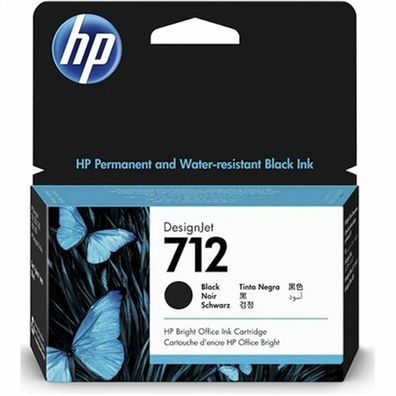 HP 712 (3ED70A) schwarz Druckerpatrone
