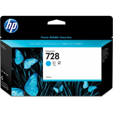 HP 728 (F9J67A) cyan Druckerpatrone