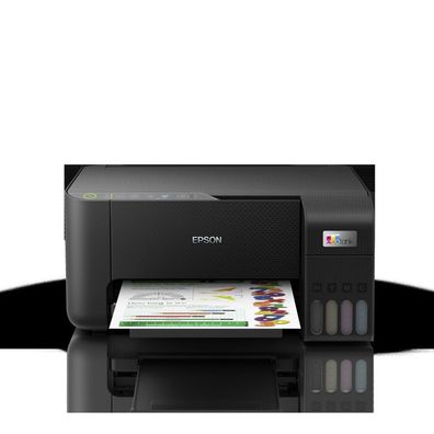 EPSON EcoTank ET-2860 3 in 1 Tintenstrahl-Multifunktionsdrucker schwarz