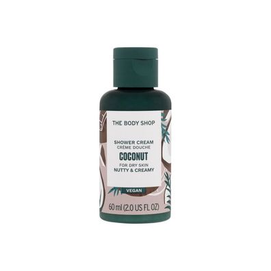 Duschcreme für trockene Haut Kokosnuss &#40; uschcreme&#41; - Inhalt: 60 ml