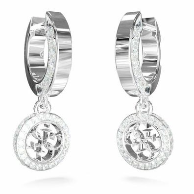 Elegante Stahlohrringe mit Zirkonen 4G Crush JUBE04165JWRHT/U