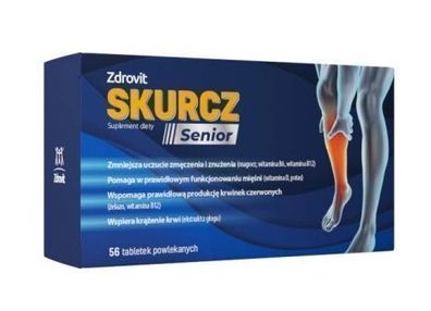Zdrovit Krampf Linderung Senior - 56 Tabletten fuer Muskelkraempfe