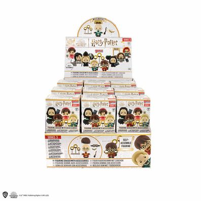 Display mit 24 Harry Potter Gomee Mystery Box Serie 3 Radiergummis