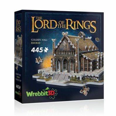 Der Herr der Ringe 3D Puzzle - Goldener Saal