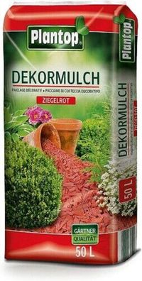 Plantop Dekor Mulch ziegelrot 50l