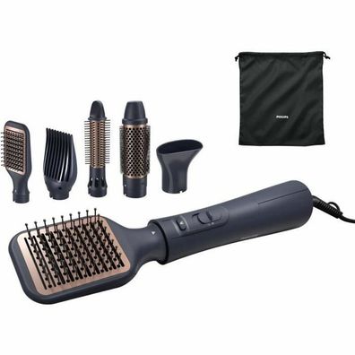 Philips Warmluftbürste BHA530/00 Airstyler 5000 3 Heizstufen 5 Aufsätze 2m Kabel