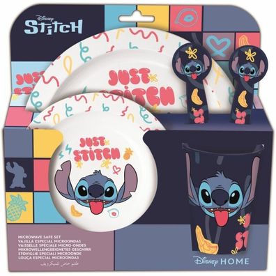 Set micro Kids 5 Stück Stitch und Palmen im Koffer