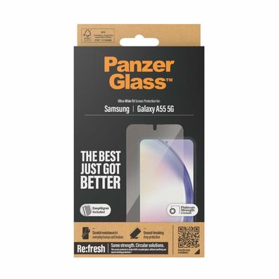 Displayschutz Ultra-Wide Fit (Transparent, Samsung Galaxy A55 5G, Easyaligner)