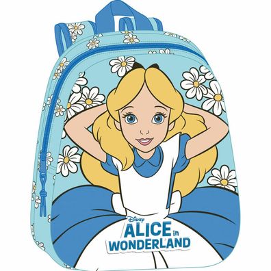 Disney Alice im Wunderland 3D Rucksack 33cm