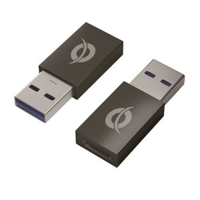 Conceptronic DONN10G Adapter für USB-A zu USB-C 2er