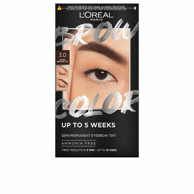 L'Oréal Paris BROW COLOR Augenbrauenfärbung #3.0-dunkel brünett 4 u